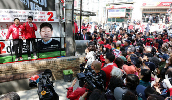 [포토] 이재영 후보 지지 호소하는 한동훈