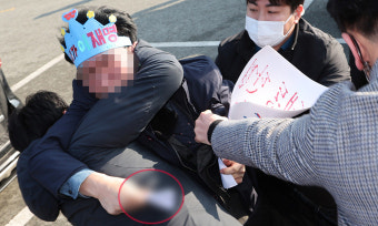 공수처, ‘이재명 피습 현장 물청소’ 부산 강서경찰서 압수수색