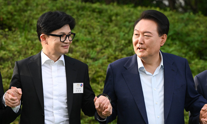 한동훈, 대통령 독대 요청에 대해 대통령실 추후 논의 필요 언급
