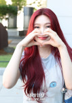 [포토] 조이 입술 하트