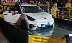 지하주차장 전기차 충전중 또 불… 아파트 지하 5층까지 2427대 주차 '아찔'