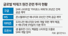 전력 필요한 빅테크, 직접 우물판다…소형모듈원전 개발 투자 러시 [뉴스 투데이]