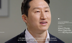 다보스 간 정기선 ‘미래형 K조선소’ 알렸다