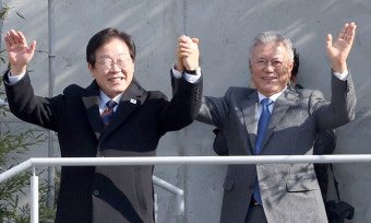 文 “민주당과 이재명 대표, 통합 행보 잘 보여주고 있어”