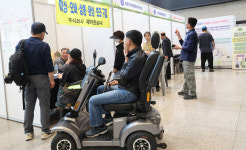 [포토] 중랑구, 장애인 일자리 박람회 개최