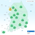 경남 하동·남해 오존주의보 발령…인천 미추홀·경기 시흥도 오존 농도 높아