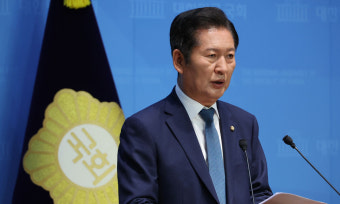 정청래, 당대표 출사표… “李대통령과 한몸 될 것”