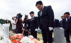 대전 간 장동혁… ‘경부선’ 민심 몰이