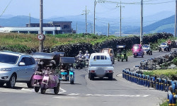 사고위험 안고 달리는 우도 렌터카