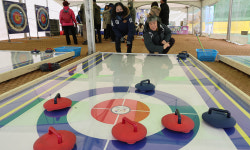 가족들과 즐거운 컬링체험