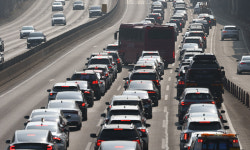 서울 요금소까지 부산 10시간, 대구 9시간, 목포 9시간 20분