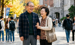 ‘손주야, 나도 캠퍼스 생활 즐긴다’… 부산 대학가로 향하는 어르신들