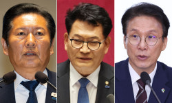 與 당권경쟁 서막…정청래와 각 세우는 송영길 향해 김민석 손짓