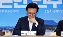 김민석, 청와대 만찬 끝나고 李에 “인요한 대한적십자사 회장 인준 않았으면”