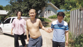 [TV조선] 철문 안에 갇힌 30대 남성