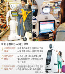 마트에서 서성대자 로봇이 쓱 다가왔다 "무얼 도와드릴까요"