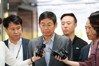 '노조와해 의혹' 이상훈 삼성전자 이사회 의장,구속 기로…영장실질심사 출석 '묵묵부답'