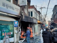 천호동 성매매업소 화재로 5명 사상 