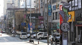 여기가 국수거리라는데… 국숫집이 안보이네