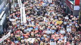포항지진 특별법 제정하라…포항시민 2만명 집회