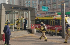 9호선 가양역 인근 상가 화재…가양역 한때 무정차 운행