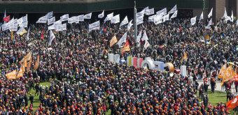 129주년 노동절, 민노총은 집회·한노총은 마라톤…'노동개악 중단'