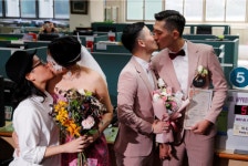 아시아 최초 혼인신고 한 동성 부부, 대만에서 탄생