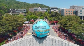 호남대 교수·학생들, 개교 41주년 맞아 어르신들에 ‘건강·뷰티’ 봉사