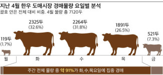 월요일엔 고기가 없다?…마장동 한우시장 블랙 먼데이 사연은