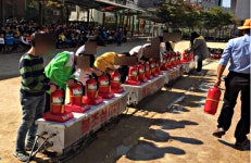 평소 훈련한대로 대피하자... 은명초 삼킨 불길서 116명 살렸다