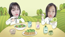 [인턴열전]동물성 NO…먹고, 바르고, 쓰고 ‘비건 시대’를 살아봤다