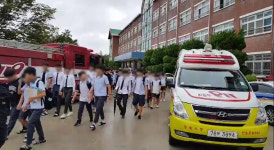 안동 한 중학교에서 포르말린 누출… 학생 등 60여명 병원 이송