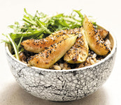 밥에도 국수에도, 무화과 피었네