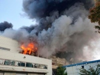 인천 남동공단 자동차 부품공장 화재…소방 인력 106명 투입 2단계 발령