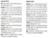 [오늘의 경기] 2019년 11월 2~3일