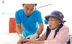 3년 전 구입한 중고 버스 직접 운전… 의료진은 안 원장과 아내, 두 딸, 그리고 두 아들