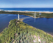 강원 고성 8경 송지호… 새 명물 출렁다리 만든다