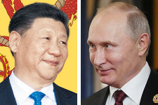 미국 보란듯이… 손잡은 시진핑·푸틴