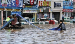 현대차 3시간 멈추고, 강릉 잠기고… 동해안 훑었다