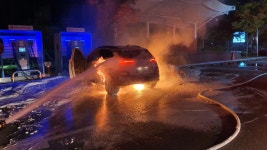 충전하던 코나에서 또 화재… 화재 원인 조사중