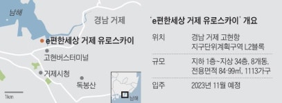 ‘거제의 마린시티’에 대단지 브랜드 아파트