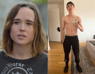 상의 탈의한 트랜스젠더 엘리엇 페이지, 선명한 식스팩 자랑했다