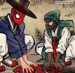 한복입은 스파이더맨... 신윤복 ‘단오풍정’ 패러디, 마블 표지 장식