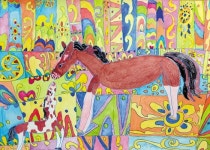 바이든도 본 용산 대통령실 그림… 발달장애 작가 작품이었다 대표 이미지