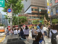 종로 르메이에르 빌딩 흔들림 신고...입주자 전원 대피