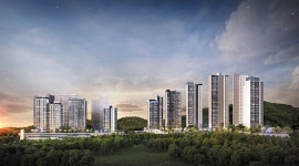 축구장 23개 규모 공원 옆에 1588가구 대단지