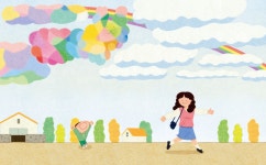 [그림이 있는 도서관] 무지개색 구름은 왜 없을까요? 강아지와도 대화할 수 있나요?