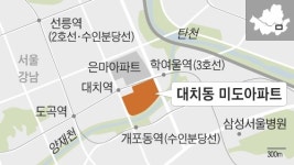 대치동 미도아파트, 50층·3800세대로 재건축…35층 규제’ 첫 폐지