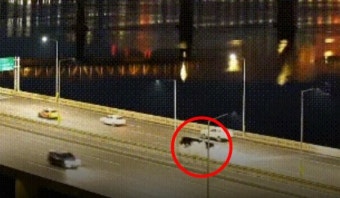 가드레일 들이받고 공중 한 바퀴… ‘음주운전’ 이루 추정 영상 보니