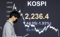 44p 떨어져 2236으로 마감한 증시, 내년엔 꼭…